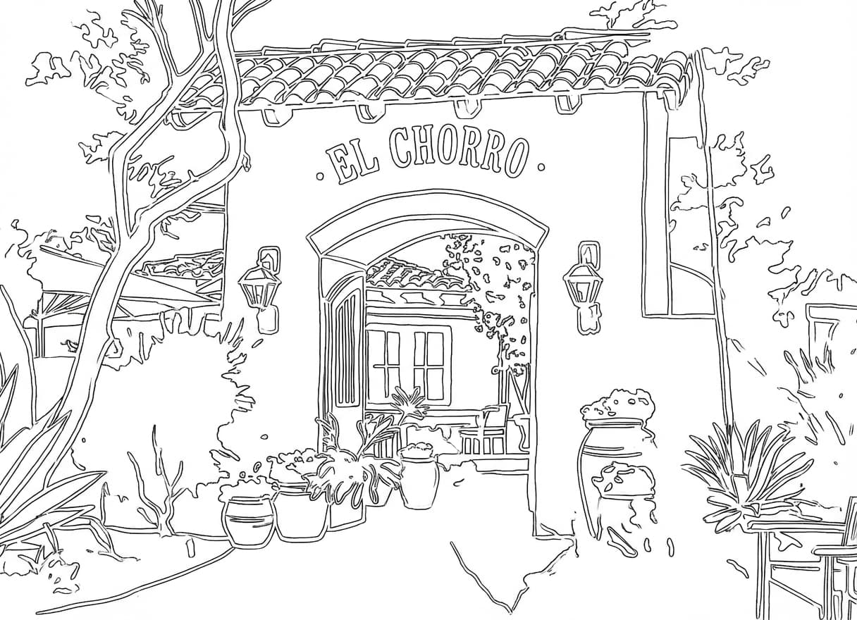 El Chorro illustration